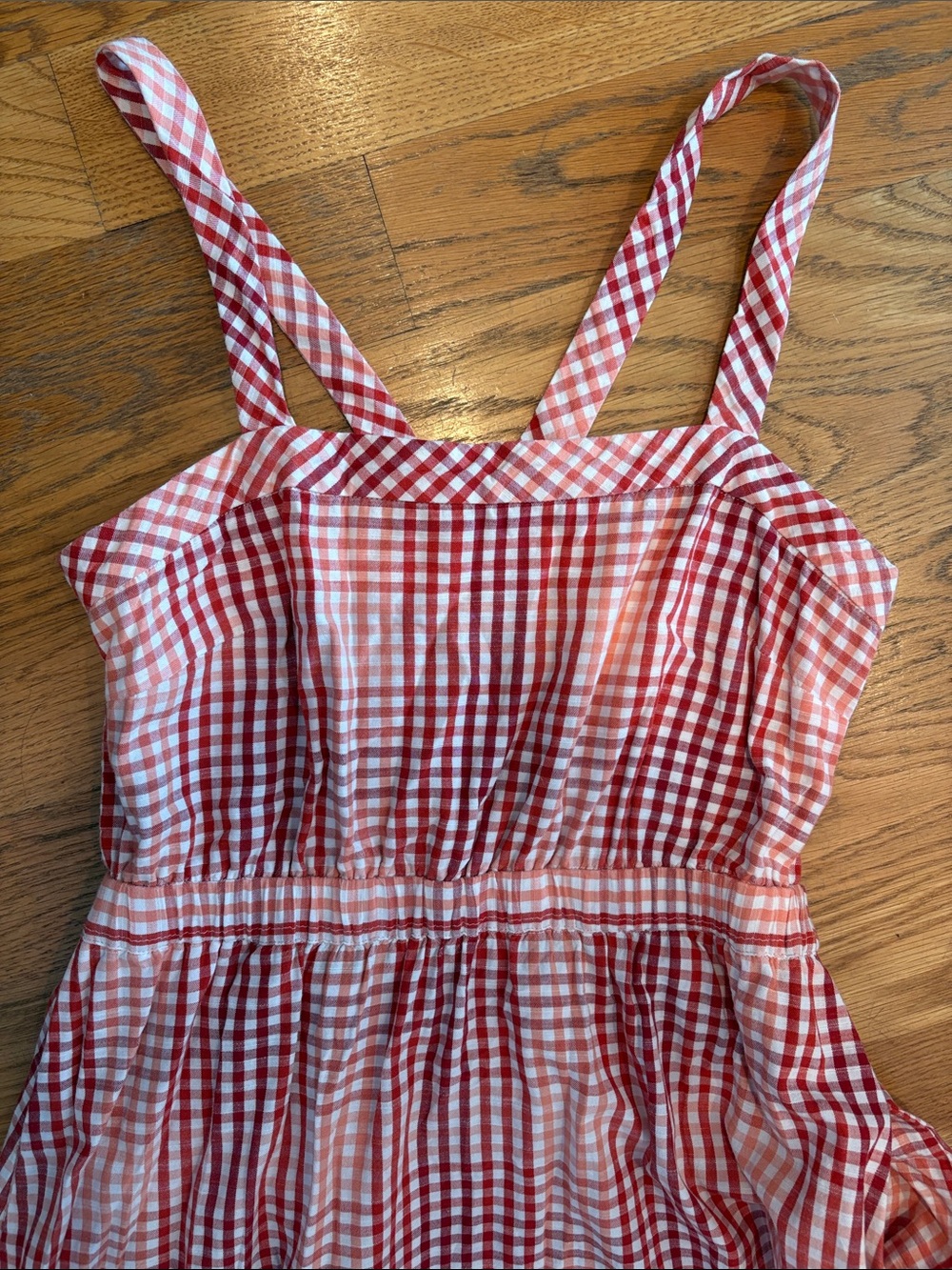 Madewell Gingham Sundress w Cute Back Detail - Picture 4 of 8